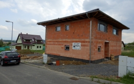 Hrubá stavba RD v Teplicích - Trnovanech